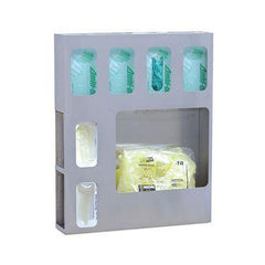 Premium Stainless Steel Isolation Station 21"W x 4.5"D x 26"H ,1 Each - Axiom Medical Supplies