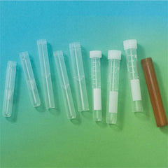 Premium False Bottom Tubes 15.3mm x 92mm • Round Bottom • With Cap • Graduation Marks ,1000 / pk - Axiom Medical Supplies