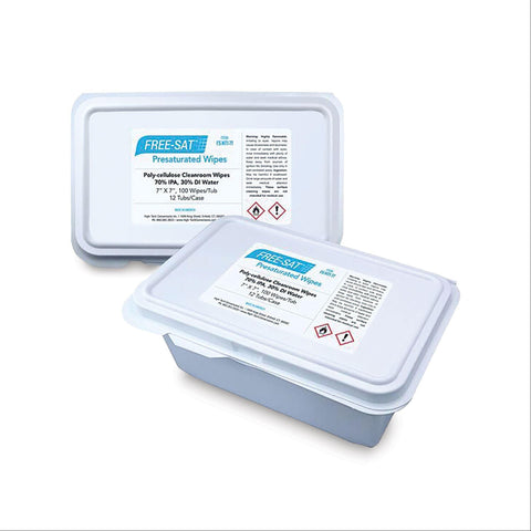 Presaturated Cleanroom Wipers Presaturated Cleanroom Wipers • 7" x 7" ,75 / pk - Axiom Medical Supplies