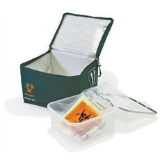MarketLab Specimen Transport Totes Small • 8.5"W x 7.75"D x 6"H ,1 Each - Axiom Medical Supplies