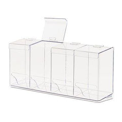 MarketLab Quad Bulk Dispenser Quad • 24"W x 5.5"D x 11"H ,1 Each - Axiom Medical Supplies