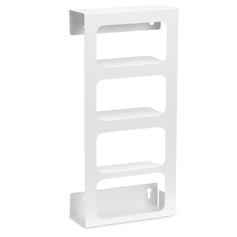 MarketLab Quad White Epoxy Glove Box Dispenser Quad • 10"W x 3.81"D x 21"H ,1 Each - Axiom Medical Supplies