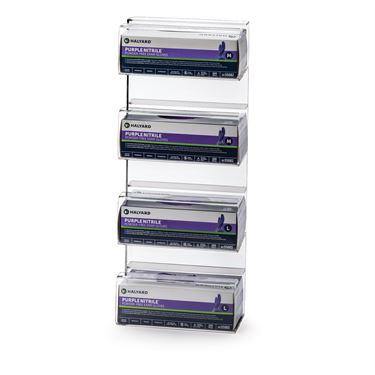 MarketLab Quad Top Dispensing Glove Box Dispenser Quad • 10.2"W x 5.7"D x 25.3"H ,1 Each - Axiom Medical Supplies