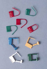 RD Plastics Company Padlock Seal RD Plastics Numbered Blue Metal - M-405338-3430 - Case of 100