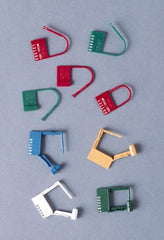 RD Plastics Company Padlock Seal RD Plastics Padlock Yellow Plastic - M-405352-4848 - Case of 100