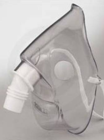 Respironics Aerosol Mask Sidestream® Elongated Style Adult One Size Fits Most Adjustable Head Strap