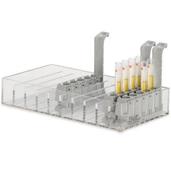 MarketLab Magazine Rack for Roche, Hitachi &amp; Centaur MarketLab Magazine Rack for Advia Centaur • 11.25"L x 6"W x 2.5"H • Slot Dimensions: 5.75"L x 0.875"W x 1.5"H ,1 Each - Axiom Medical Supplies