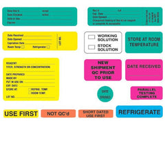 Reagent Labels MarketLab Refrigerate Label, Blue PK1000 ,1000 / pk - Axiom Medical Supplies