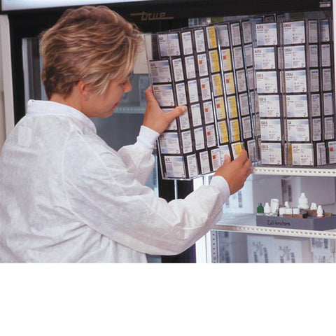 MarketLab Stak-R Organizers for Roche Integra Stak-R Base • 16.5"W x 14.2"D x 2.2"H • Holds three ML5024s ,1 Each - Axiom Medical Supplies