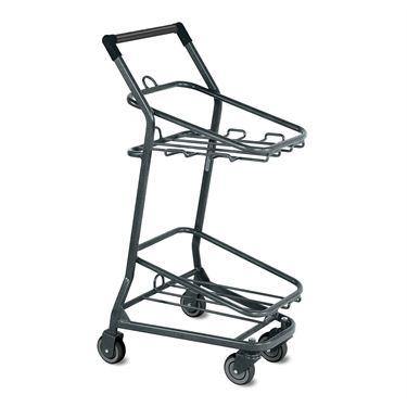 Deluxe RediCart Double Basket Cart Double Basket Cart ,1 Each - Axiom Medical Supplies