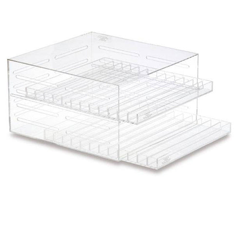 MarketLab Refrigerator Vial Storage System Anti-Sera Vial Organizer Tray • 168 Vial Capacity • 15"W x 14"D x 1"H ,1 Each - Axiom Medical Supplies