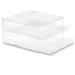 MarketLab Refrigerator Vial Storage System Anti-Sera Vial Organizer Tray • 168 Vial Capacity • 15"W x 14"D x 1"H ,1 Each - Axiom Medical Supplies
