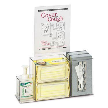 MarketLab Original Health and Hygiene Center 16.5"W x 19.5"H x 5.25"D ,1 Each - Axiom Medical Supplies