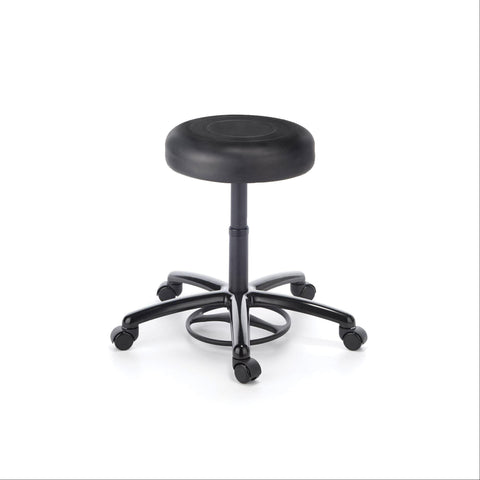 Rhino Plus Foot-Activated Desk Stool Desk Height Fusion R+ • 16"W x 16"D x 23"H ,1 Each - Axiom Medical Supplies