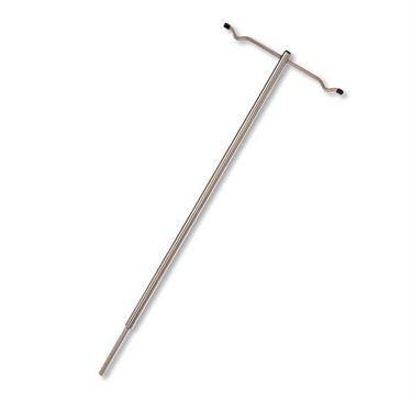 Rigid IV Pole Rigid Stainless Steel I.V. Pole • 0.75"Dia x 27.5"H ,1 Each - Axiom Medical Supplies