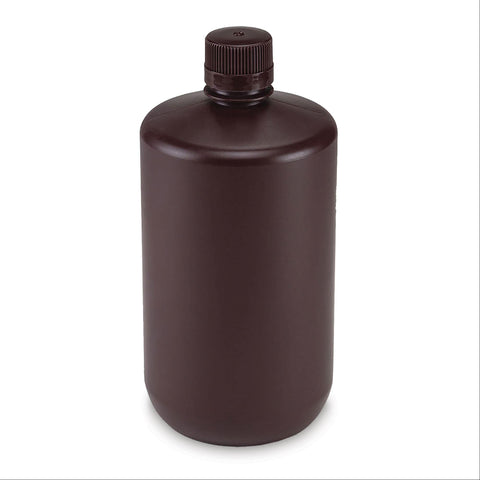 Round Narrow Mouth Amber PP Bottles 2L ,1 Each - Axiom Medical Supplies