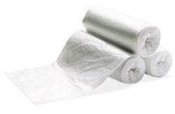 Lagasse Trash Bag Heritage 7 gal. Natural HDPE 6 Mic. 20 X 22 Inch Star Seal Bottom Coreless Roll - M-707402-2656 - Case of 40