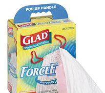 The Clorox Company Trash Bag Glad® ForceFlex™ 13 gal. White LLDPE 0.95 Mil. 24 X 28 Inch Flat Pack - M-741364-2263 - Case of 100