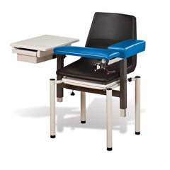 SC Series Blood Draw Chair with Drawer Padded Armrests with Drawer ,1 Each - Axiom Medical Supplies