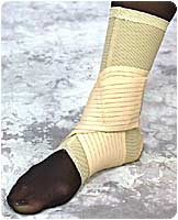 Scott Specialties Ankle Support Sport Aid™ Large Hook and Loop Strap Closure Left or Right Foot