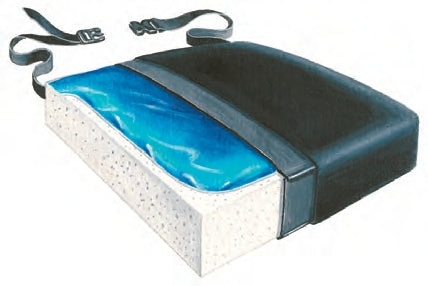 Skil-Care Bariatric Seat Cushion Bari-Gel™ 30 W X 2 D X 3 H Inch Foam / Gel