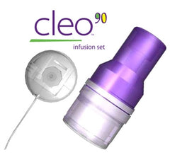 Smiths Medical Sub-Q Infusion Set Cleo® 90 25 Gauge 9 mm 31 Inch Tubing Without Port - M-697046-1010 - Box of 10