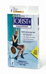 BSN Medical Compression Pantyhose JOBST® Waist High Medium Silky Beige Closed Toe