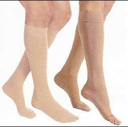 BSN Medical Compression Stocking JOBST® Relief® Knee High Large Beige Closed Toe