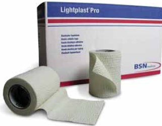 BSN Medical Elastic Adhesive Bandage Lightplast® Pro 2 Inch X 5 Yard Standard Compression No Closure Black NonSterile