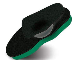 Implus Footcare LLC Spenco RX® Arch Support Cushion Full Length Size 1 Fabric / Polyurethane Foam / SpenCore® Material Black / Green Female 5 to 6