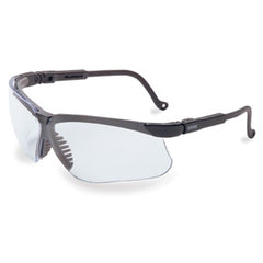Honeywell Safety Products Safety Glasses Uvex Genesis Wraparound Anti-scratch Coating Clear Tint Polycarbonate Lens Vapor Blue Frame Over Ear One Size Fits Most