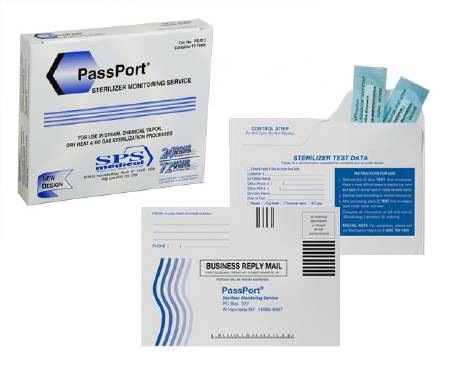 SPS Medical Supply PassPort® Sterilizer Monitoring Service Passport Mailing System