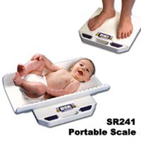 SR Instruments Baby Scale Digital LCD Display 44 lbs. Capacity Battery Operated