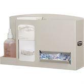 Bowman ABS Bulk Hygiene Station Bowman ABS Bulk Hygiene Station • 18"W x 5.37"D x 10.88"H ,1 Each - Axiom Medical Supplies