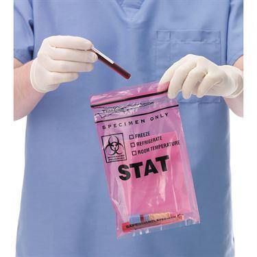 STAT Bags Stat Bag • 6"W x 9"H ,1000 / cs - Axiom Medical Supplies