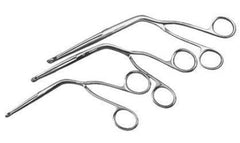 Sun Med Forceps Magill Adult Stainless Steel Finger Ring Handle Straight Closed Tip - M-253774-3066 - Each