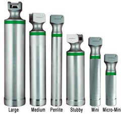 Sun Med Handle Medium, Chrome Plated Brass, Requires 2 C Batteries - M-459294-3109 - Each