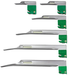 Sun Med Laryngoscope Blade GreenLine® Miller Type Size 4 Large Adult