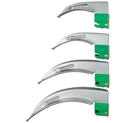 Sun Med Laryngoscope Blade GreenLine® Macintosh Type Size 1 Infant