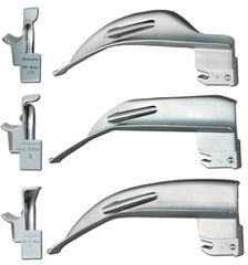Sun Med Laryngoscope Blade E-Mac® Macintosh English Type Size 3.5 Extended Medium Adult