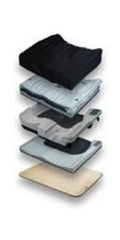 Sunrise Medical Seat Cushion JAY® J2™ Deep Contour 22 W X 18 D X 4-1/2 H Inch Foam / Fluid