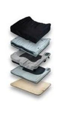 Sunrise Medical Seat Cushion JAY® J2™ Deep Contour 18 W X 16 D X 4-1/2 Inch Foam / Fluid