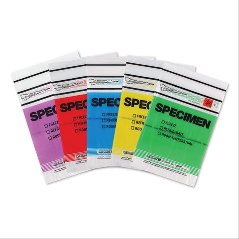 LabGuard 6"x9" Specimen Bag Specimen Bags • 6"W x 9"H ,100 per Paxk - Axiom Medical Supplies