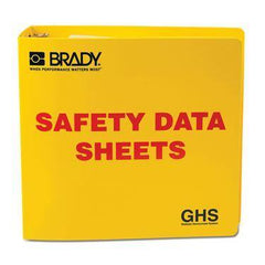 Safety Data Sheet Binders and Holders Single • Yellow ,1 Each - Axiom Medical Supplies