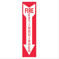 Safety Sign Inserts Fire Extinguisher ,6 / pk - Axiom Medical Supplies