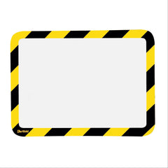 Safety Signage Adhesive Document Pocket Repositionable Adhesive Mount Safety Sign Holder • 10"W x 13.5"H ,2 / pk - Axiom Medical Supplies