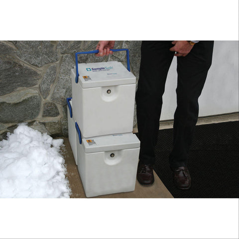 SampleSafe Foam Insulated Lockboxes Foam Insulated Lockbox • 12"W x 12.5"D x 13.5"H ,1 Each - Axiom Medical Supplies