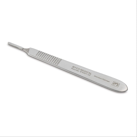 Scalpel Handles #6P Ergonomic Surgical Blade Handle • .875"W x 5"L ,1 Each - Axiom Medical Supplies