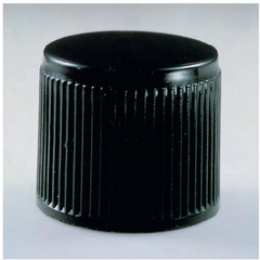 Fisher Scientific Corning™ Tube Closure Phenol / PTFE / Rubber Screw Cap Black 15 mm NonSterile - M-809937-2636 - Case of 288