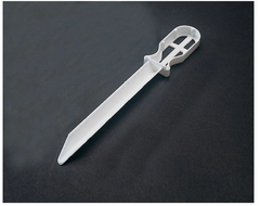 Fisher Scientific Lab Spatula Fisherbrand™ 9 Inch, Disposable, Sterile, Extra Long Handle - M-1041003-1524 - Case of 100